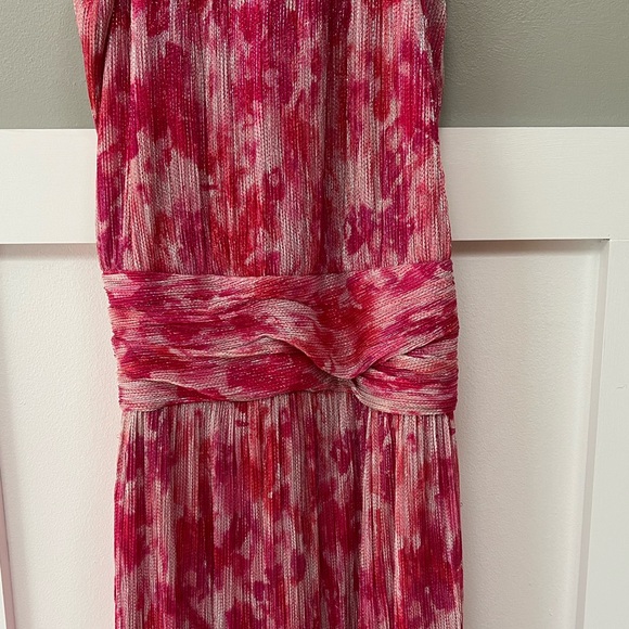 Ramy Brook Printed Alexa Metallic Knit Midi Dress - Picture 7 of 10